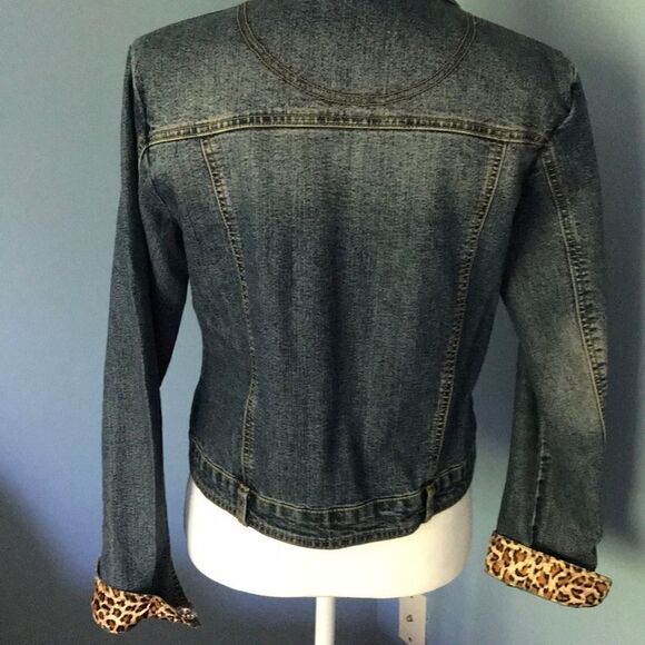 Crystal Embellished Jean Jacket!!  - Picture 5 of 6